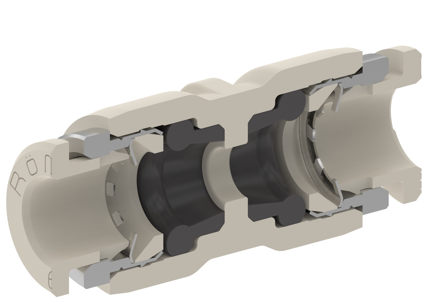 Die totraumfreie AVS Römer hyperfit Steckverbindung und dem Hochleistungskunststoff PPSU