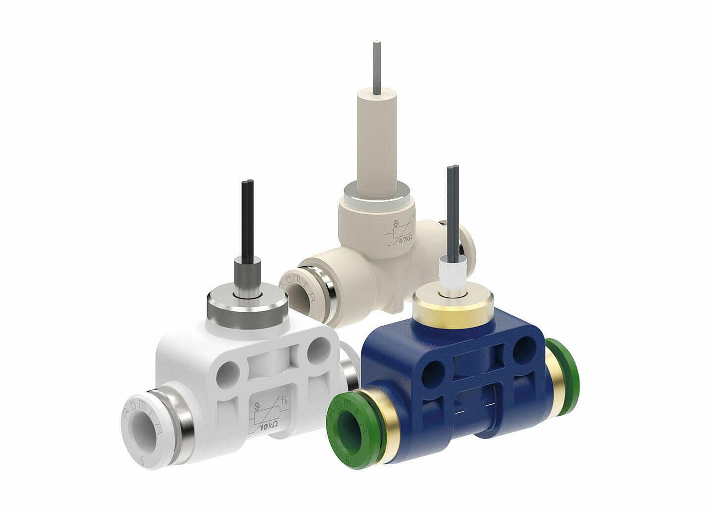 Im Inline Temperatursensor (ITS) werden Temperaturfühler aus Edelstahl oder Keramik kombiniert mit den Push-In ELSA-Steckverschraubungen aus den Kunststoffen POM, PVDF oder PPSU. Ausführungen in verschiedenen Werkstoffen ermöglichen den Einsatz in verschiedenen Anwendungen.